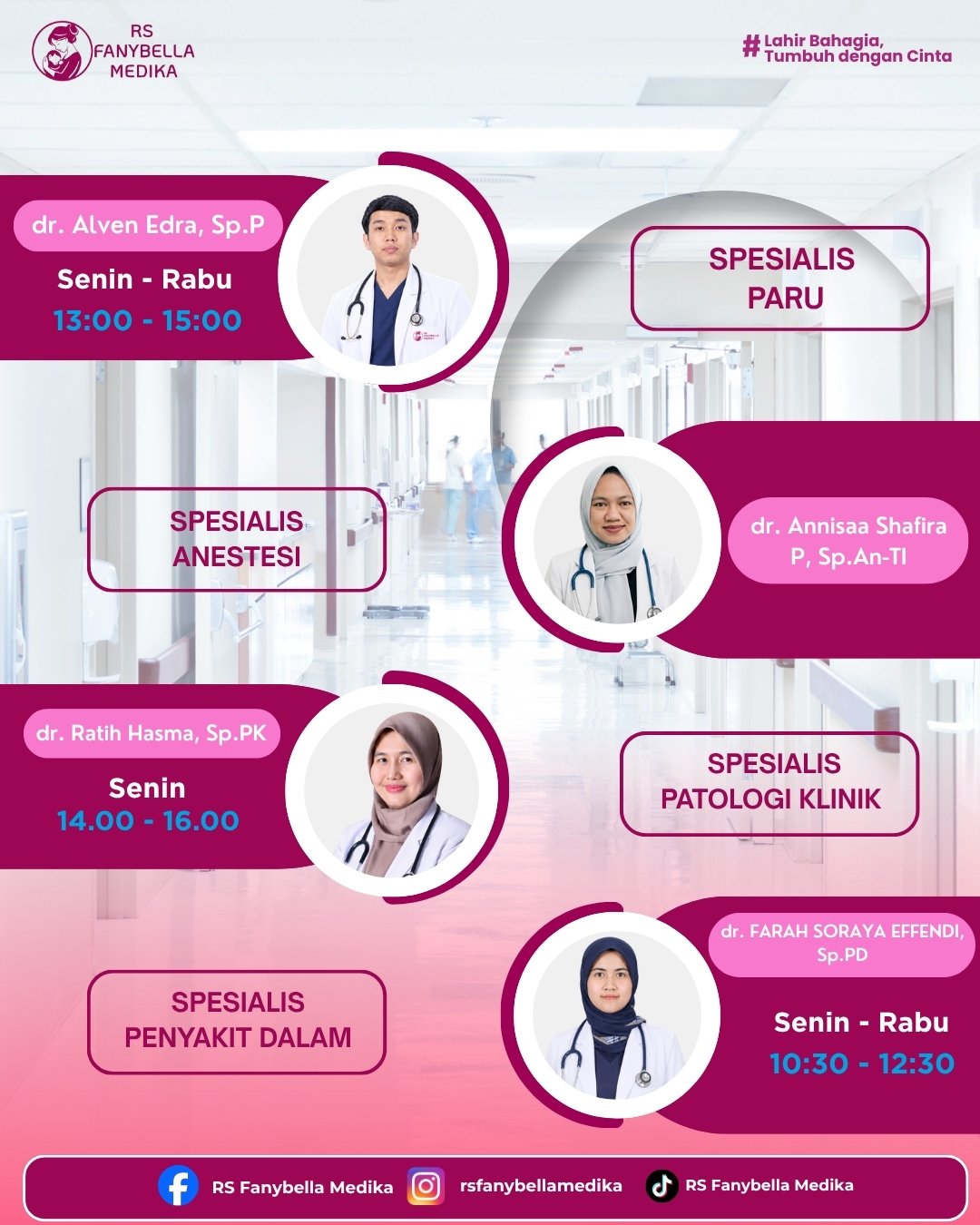 Jadwal Dokter RS Fanybella Medika