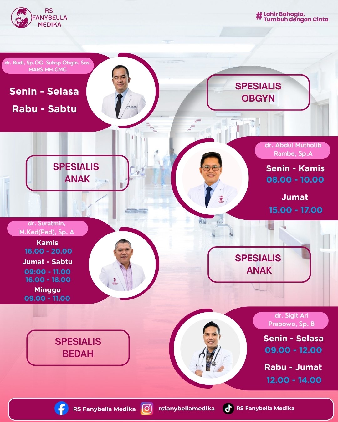 Jadwal Dokter RS Fanybella Medika
